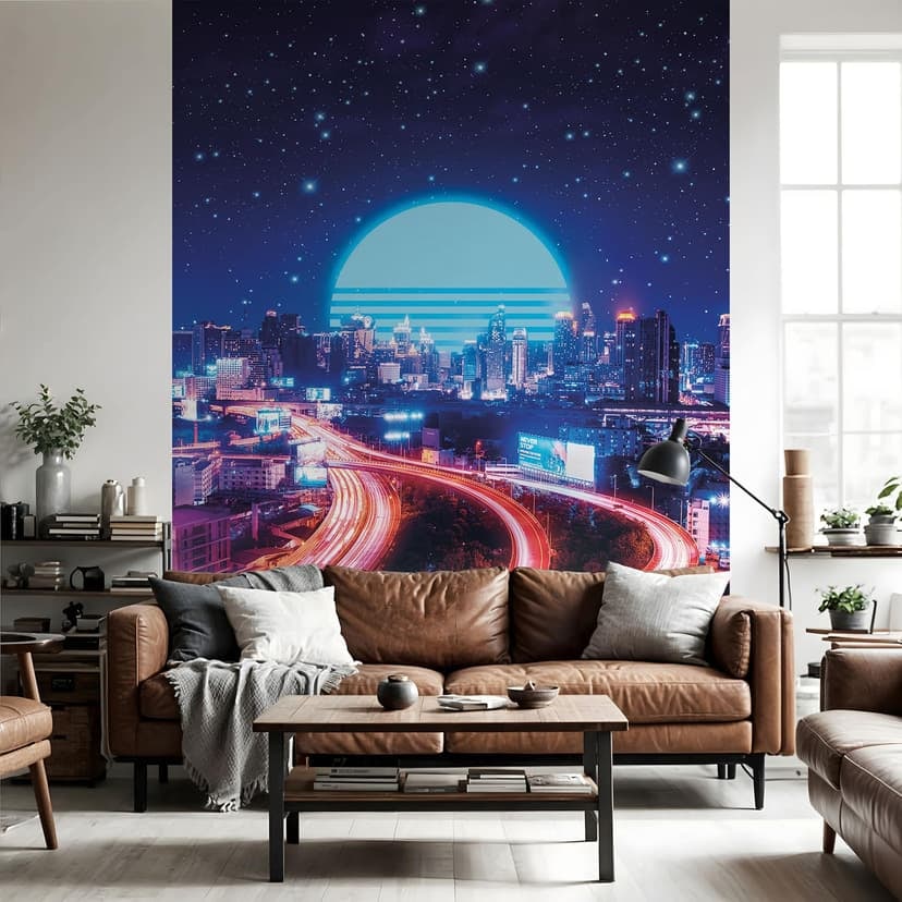 Fotomurale Città cibernetica di Bangkok - Takkar