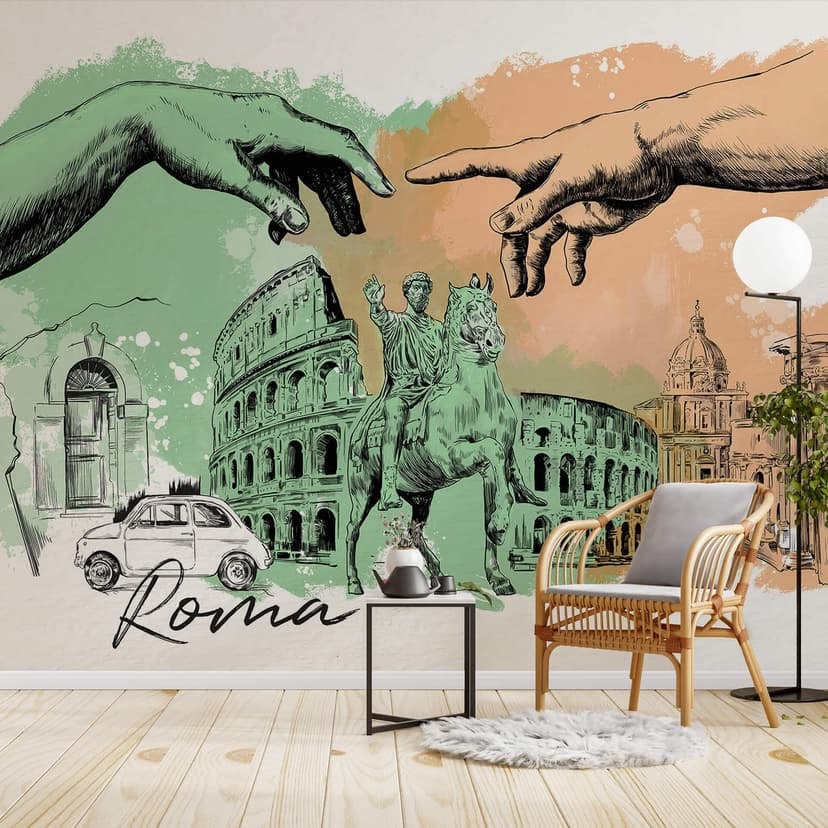 Fotomurale Love your City - Roma
