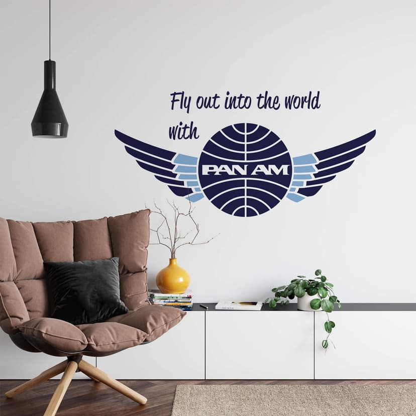 Adesivo murale - Pan Am Fly Out