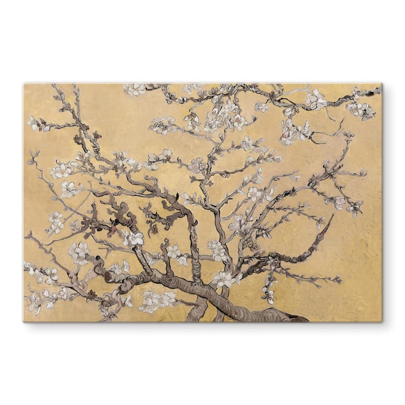 Stampa su vetro van Gogh - Mandorlo in fiore
