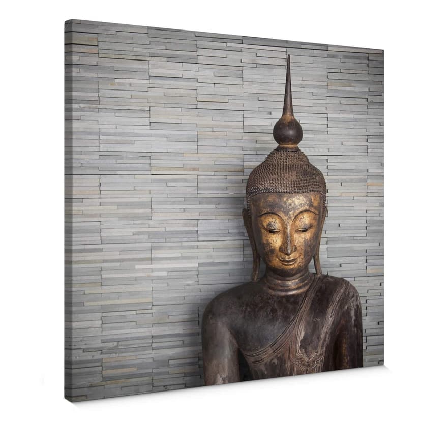 Stampa su tela - Tailandia Buddha  – quadrato