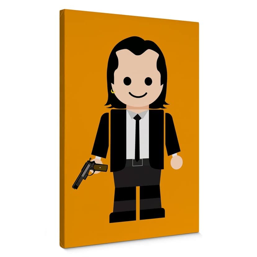 Stampa su tela Gomes - Pulp Fiction