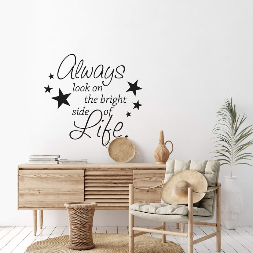 Adesivo murale - Always look on...