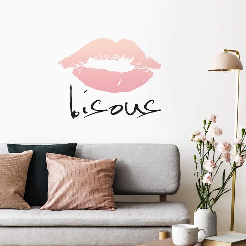 Adesivo murale - Bisous