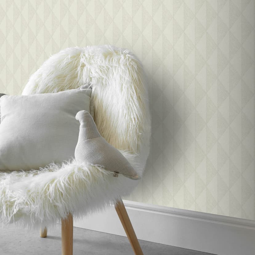 Guido Maria Kretschmer carta da parati grafica Woven Whisper Fashion for Walls 5 light taupe