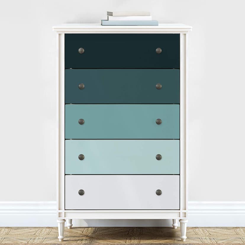 Pellicole per mobili, pellicole decorative - cancellabili - colore sfumato petrolio