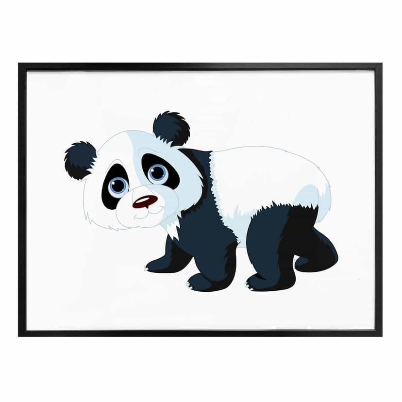 Poster - Panda che cammina