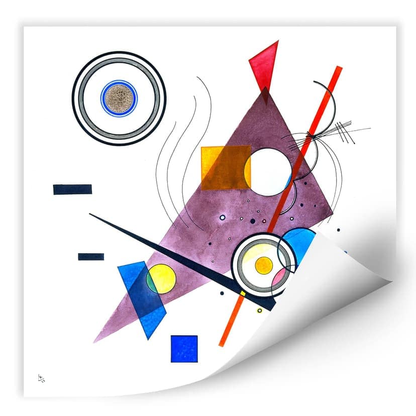 Wallprint Kandinsky - Composizione II