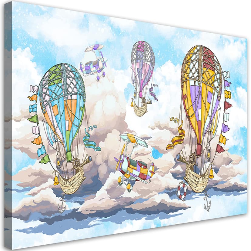 Stampe su tela, Palloncini colorati