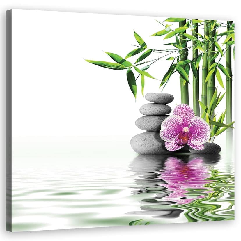 Stampe su tela, Giardino d'acqua Zen