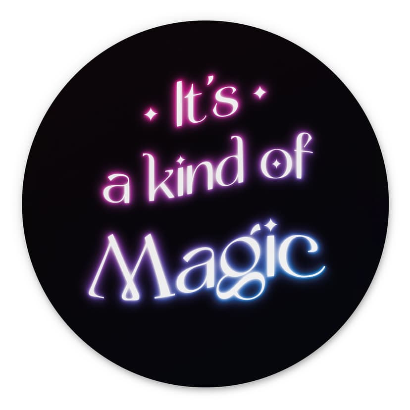 Cerchio a muro Songtext - It's a kind of magic