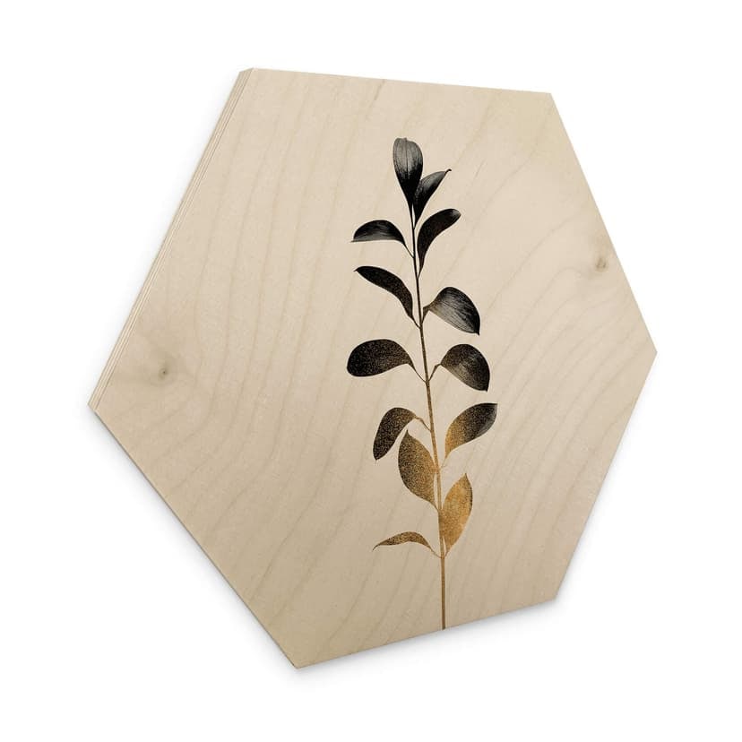 Esagono in legno Kubistika - Monochromatica