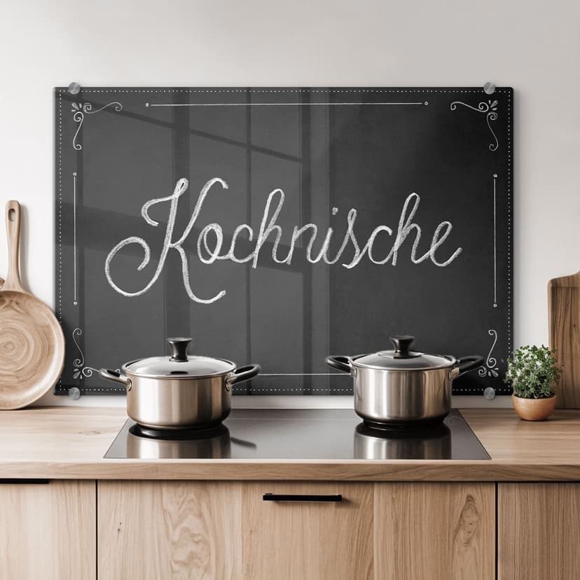 Pannello paraschizzi Kochnische