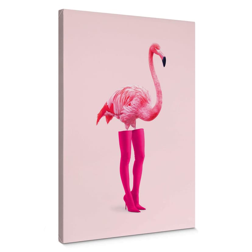 Stampa su tela Pozdniakov - Flamingo Boots