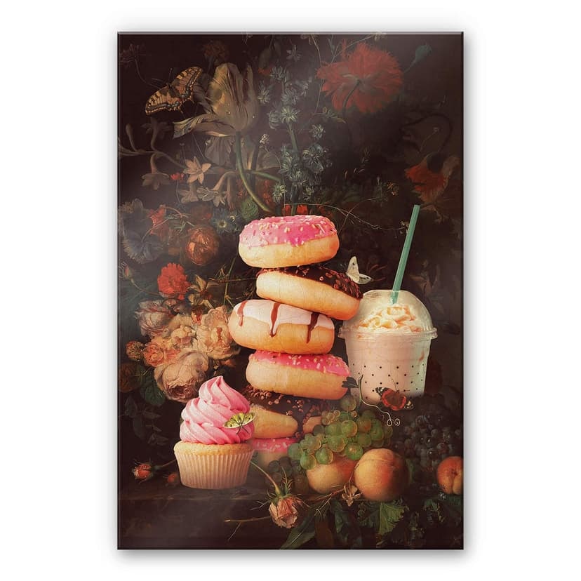 Stampa su vetro acrilico Loose - Sweet Bouquet