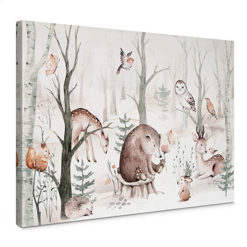 Stampa su tela Kvilis - Foresta