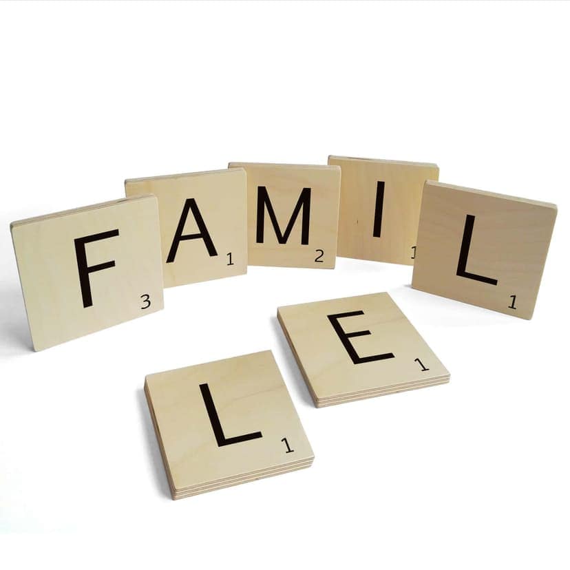 Lettere in legno - Famille