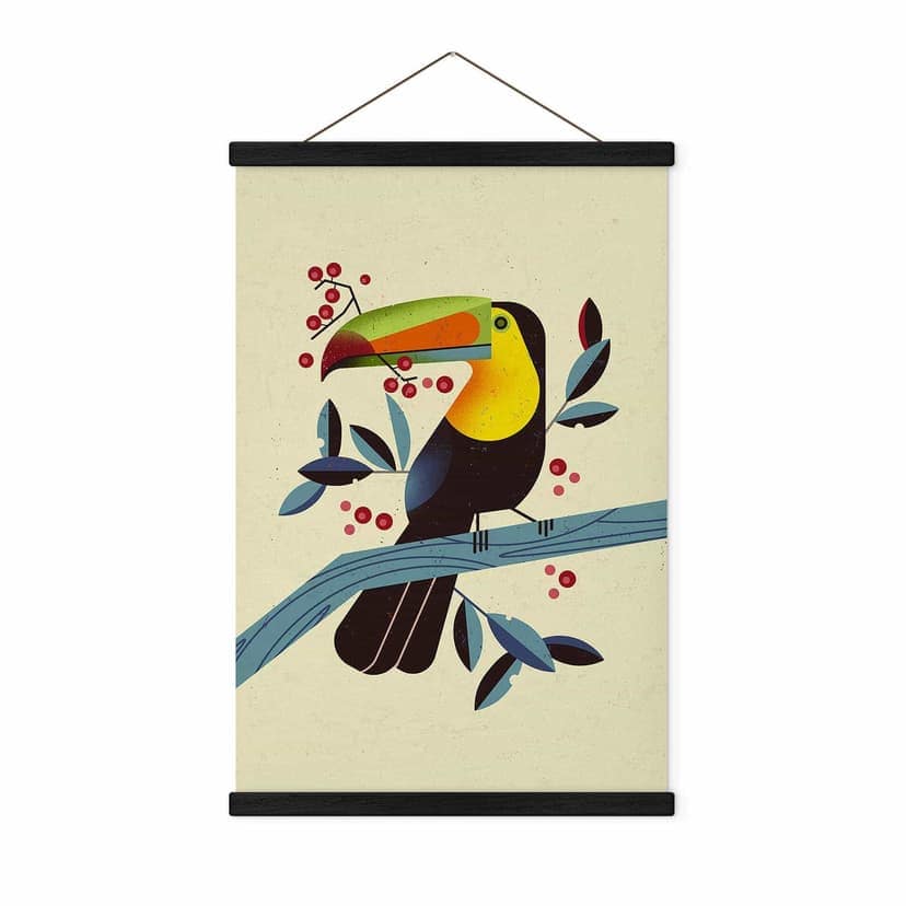 Poster tessile Braun - Tucano