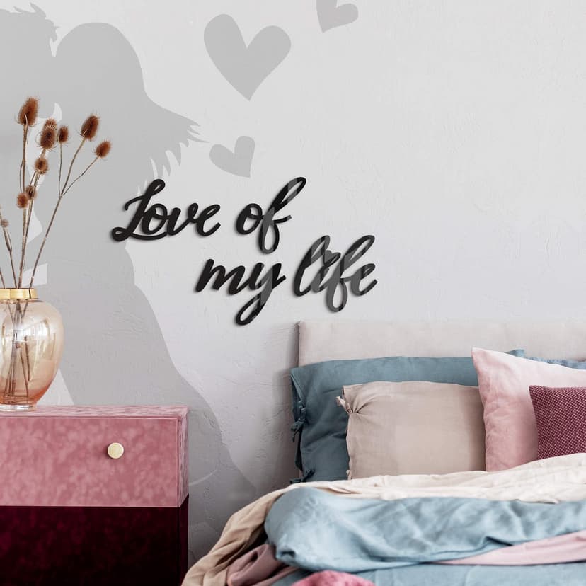 Decoro in acrilico - Love of my life