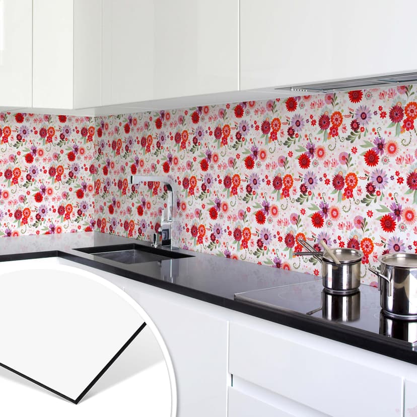 Rivestimento in Alu-Dibond – Blanz – Fiori
