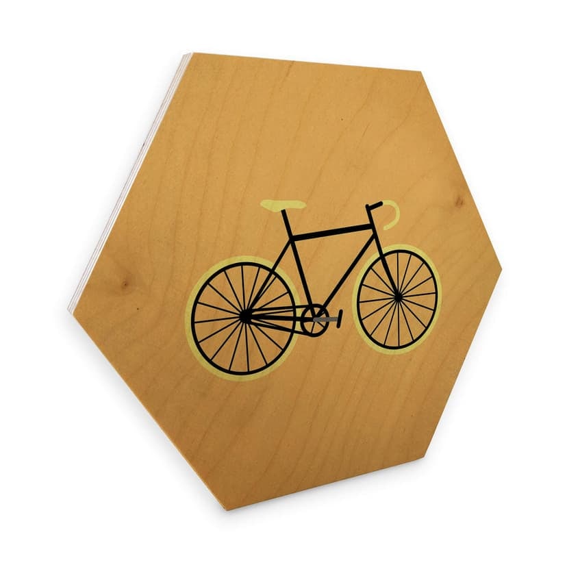 Esagoni in legno Kubistika - Bicicletta