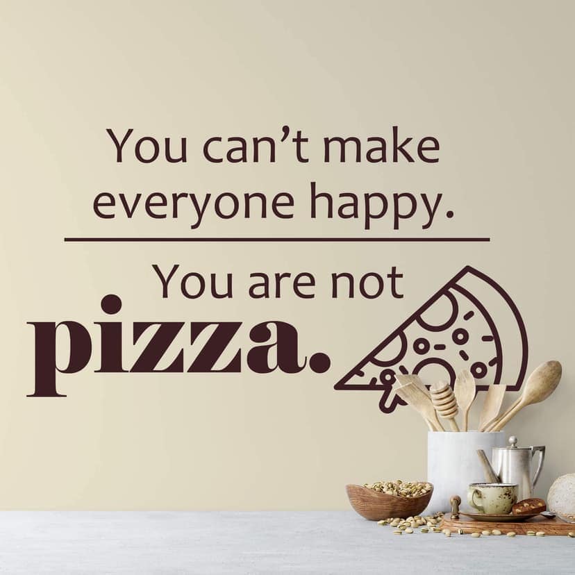 Adesivo muale - You can't make everyone happy