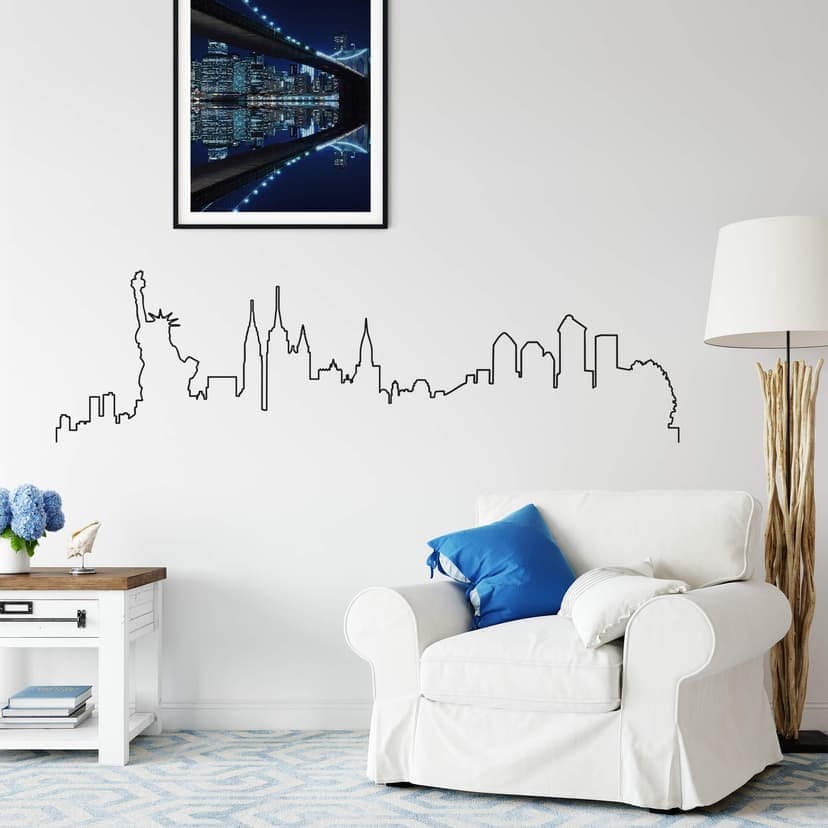 Adesivo murale - Skyline New York