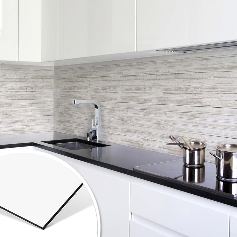 Rivestimento per cucina – Legno Shabby Chic
