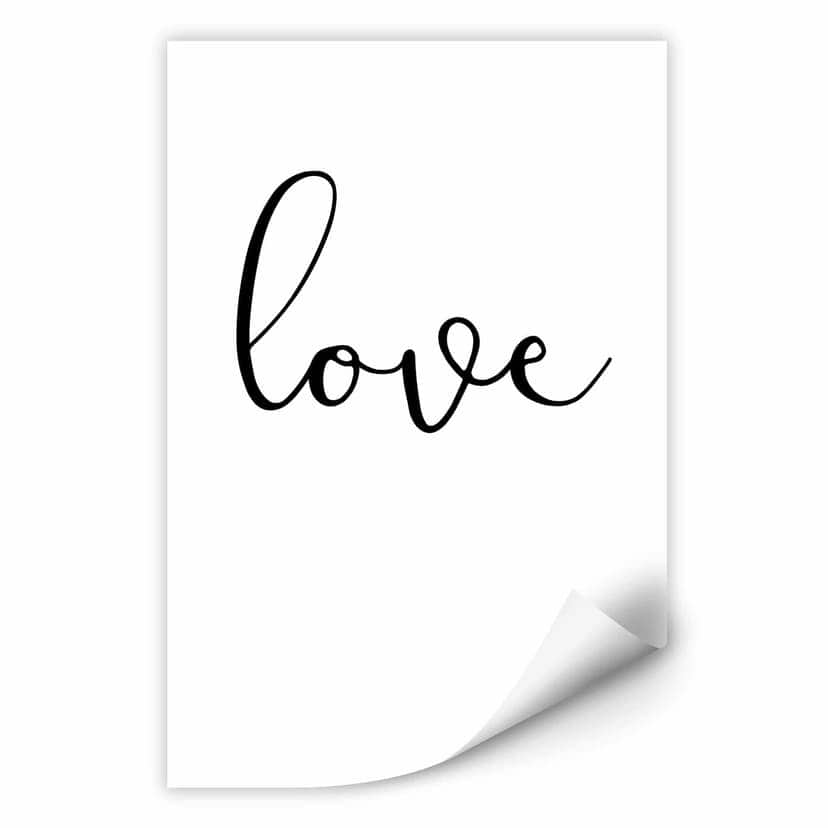 Wallprint - Love