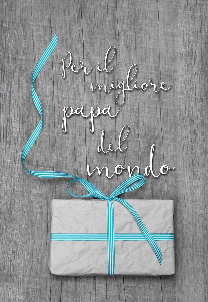 Buono regalo - Papà speciale