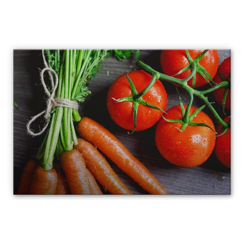 Stampa in Alu-Dibond – Verdure fresche