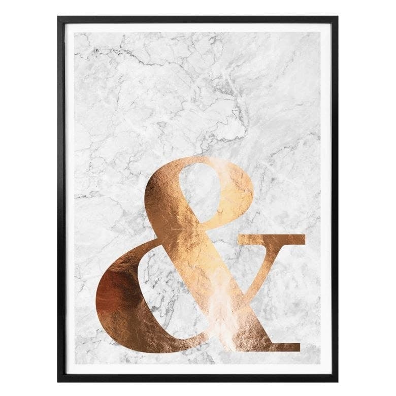Poster effetto ramato - &