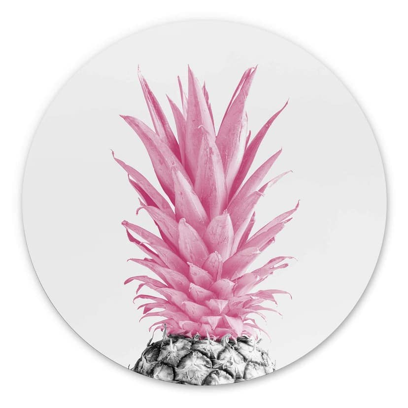 Cerchio a muro 1X Studio - Pink Pineapple