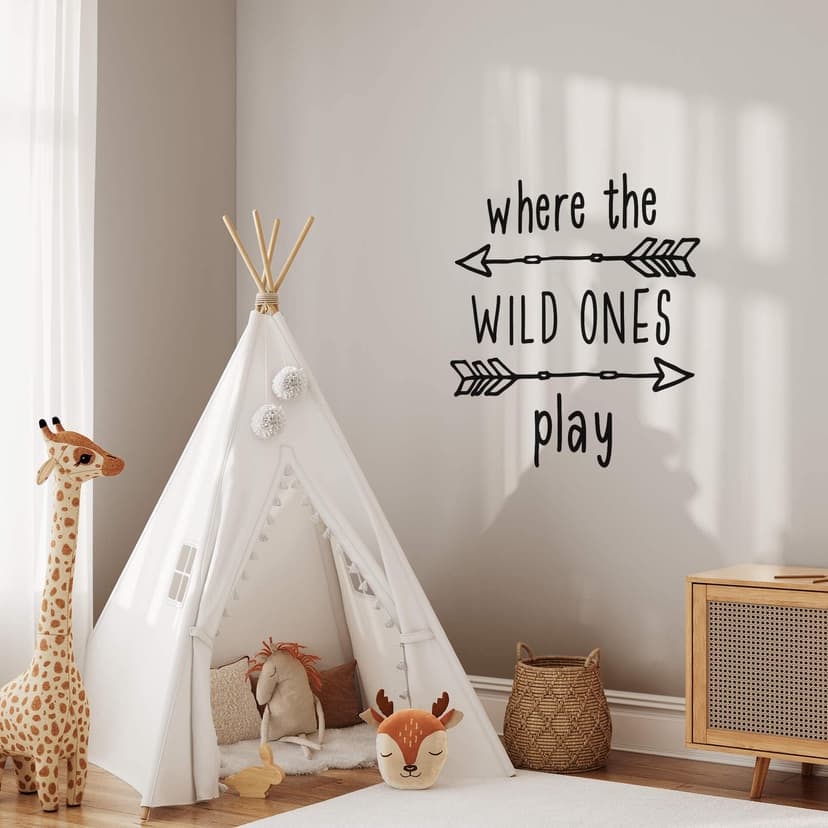 Adesivo murale Where the wild ones play