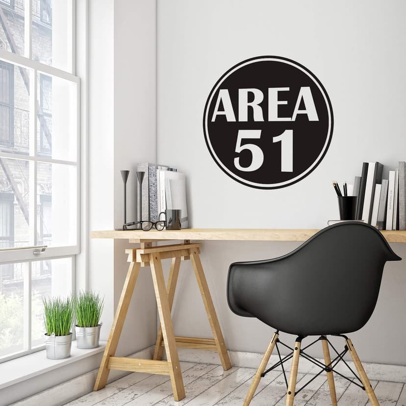 Adesivo murale - Area 51