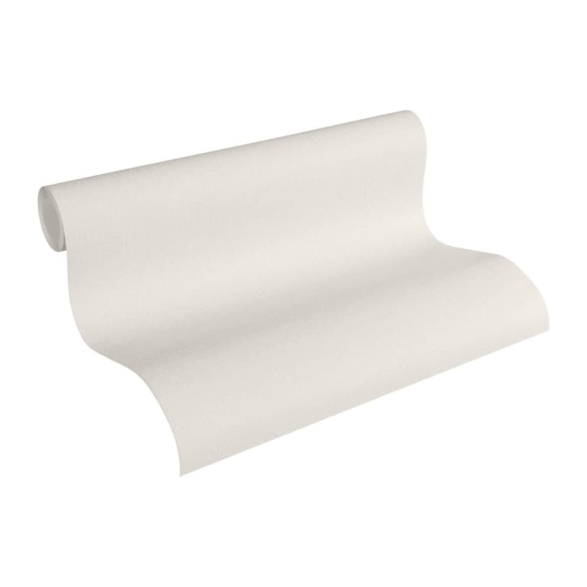 Carta da parati moderna in tessuto non tessuto color crema e beige Hygge struttura