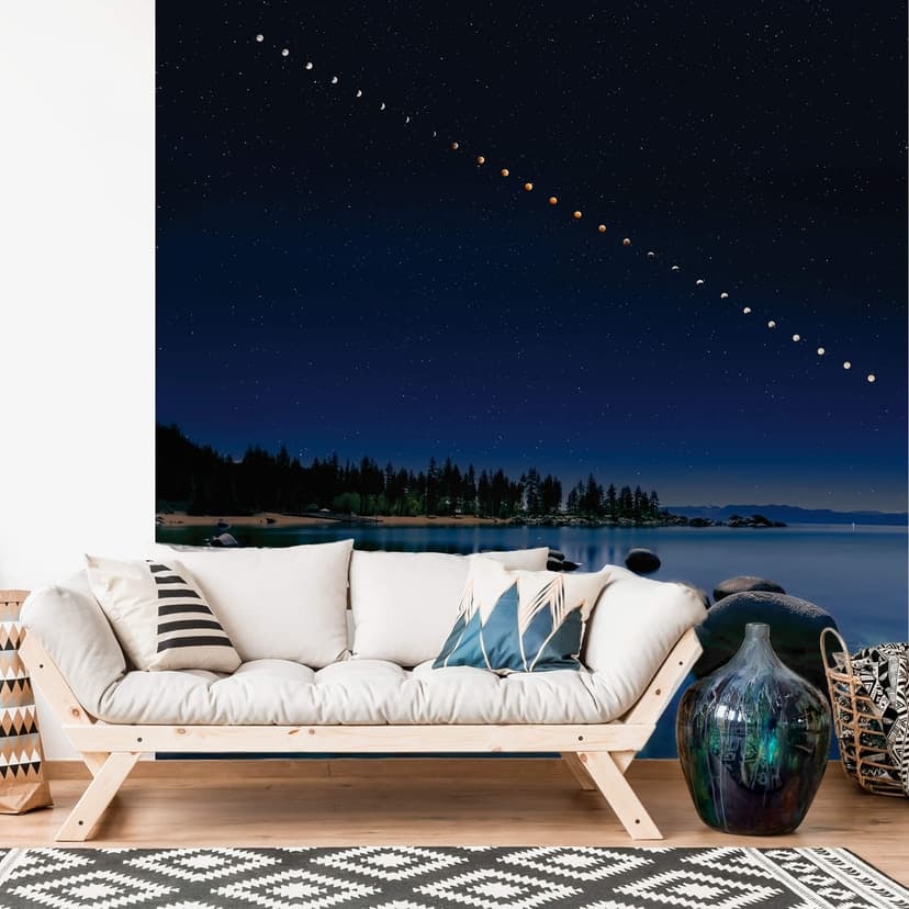 Fotomurale Zhu - Fasi lunari 240x260 cm