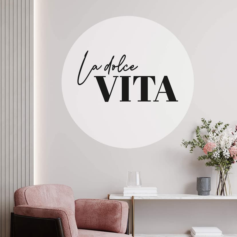Adesivo murale La Dolce Vita