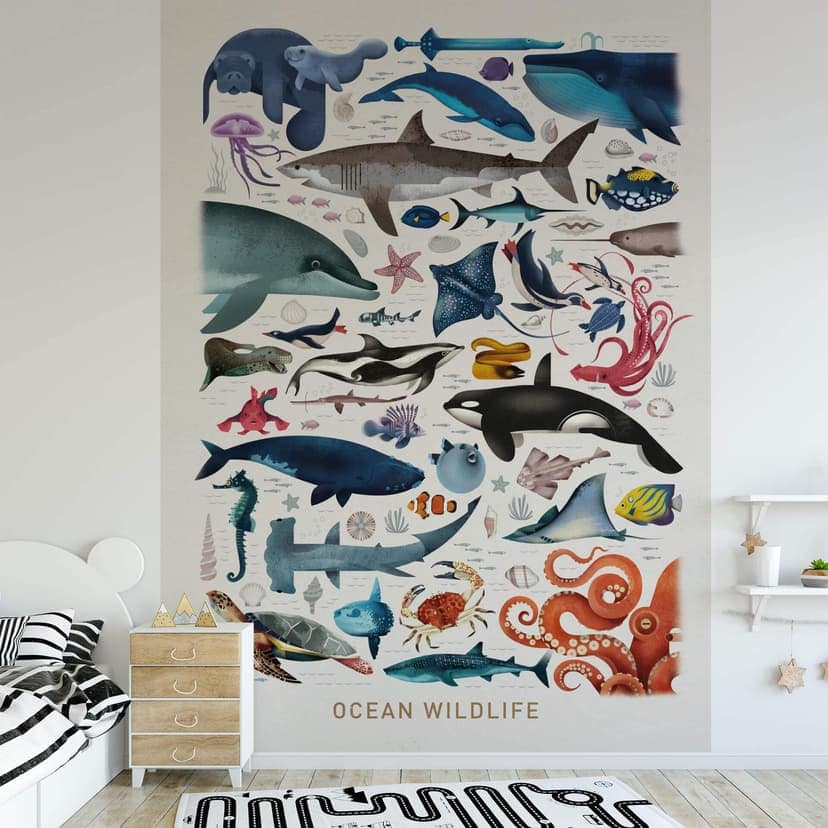 Fotomurale Braun - Ocean Wildlife
