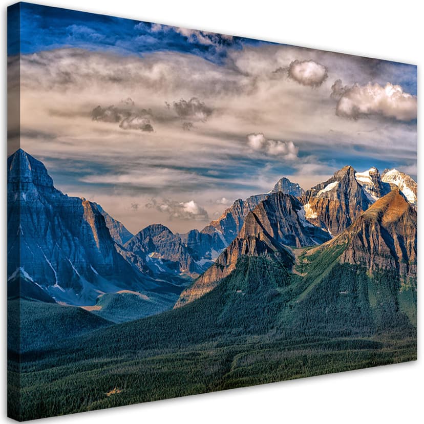 Stampe su tela, paesaggio montano natura
