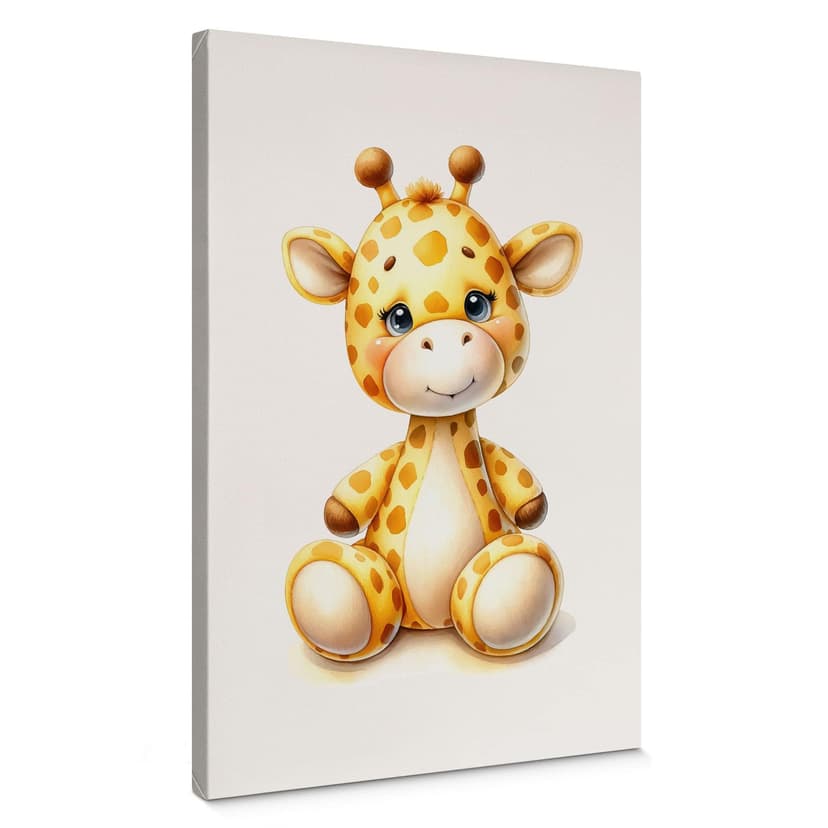 Stampa su tela Piccola giraffa - Magnusson