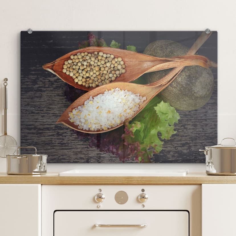 Pannello paraschizzi - Sale e Pepe