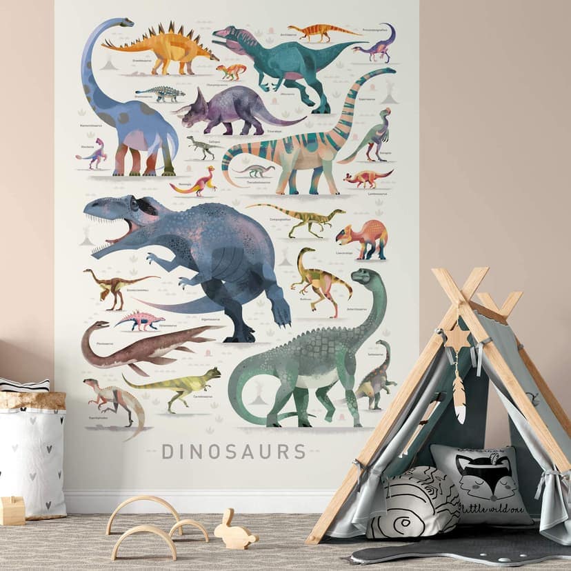 Fotomurale Braun - Dinosauri 2