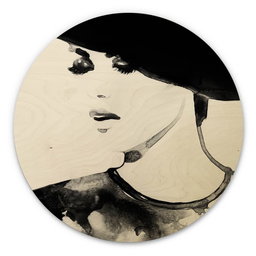 Stampa su legno Fashion Victim -