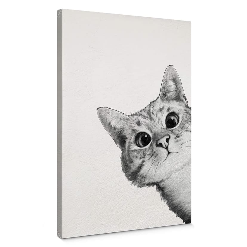 Stampa su tela Graves - Sneaky Cat