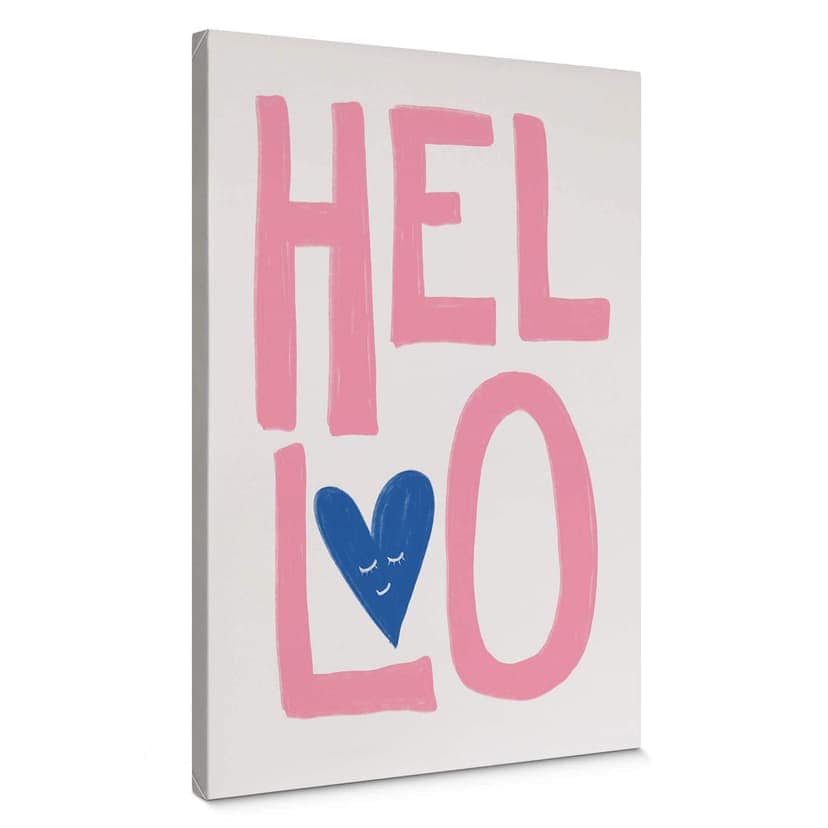 Stampa su tela Fritsch - Hello