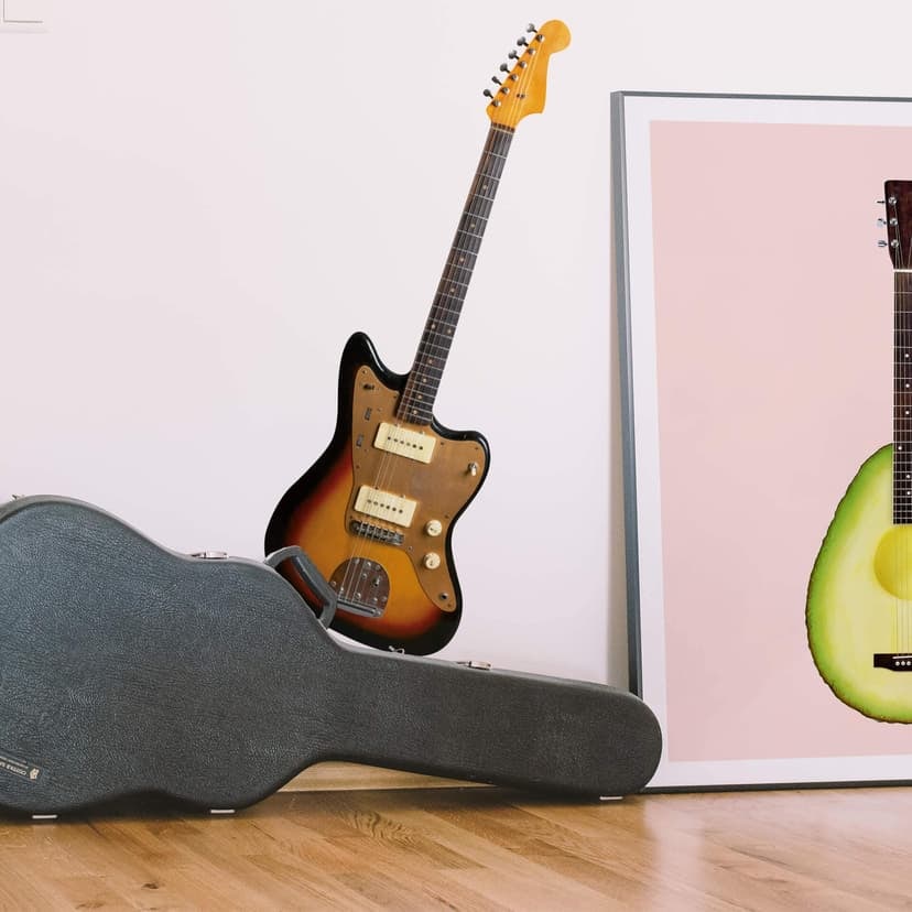Adesivo murale - Chitarra rock