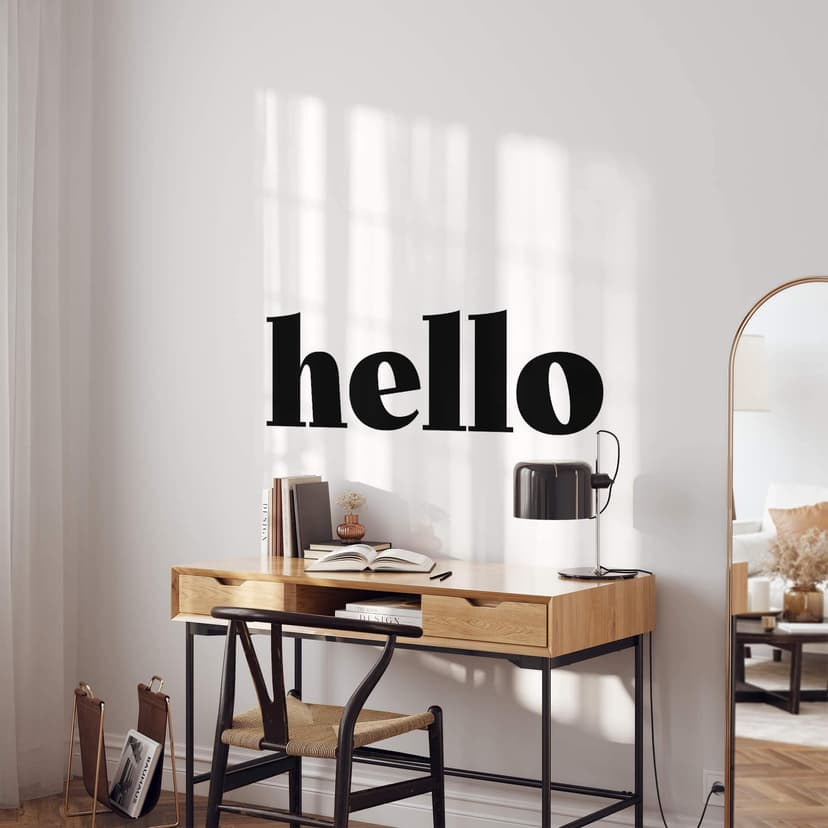 Adesivo murale Hello