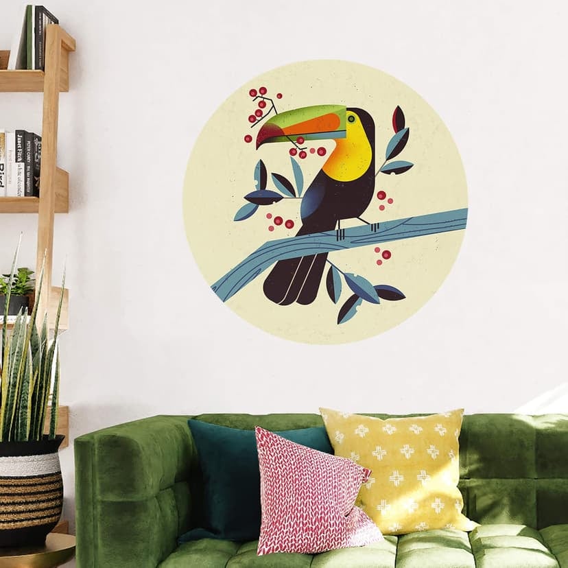 Adesivo murale Braun - Tucano