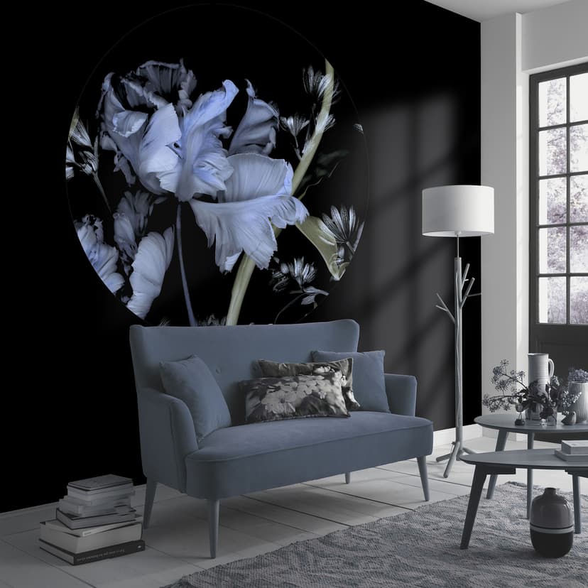 Carta da parati digitale Tiao Hua in 1,4 m x 1,4 m Fashion for Walls 4 di Guido Maria Kretschmer